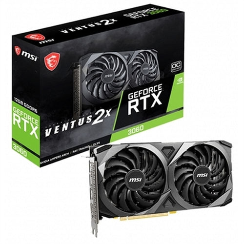 Carte Graphique MSI GeForce RTX 3060 Ventus (12 Go GDDR6)