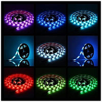 Kit Ruban LED RGB pour Bureau & TV - USB avec Télécommande (2 Mètres)